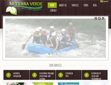 Tablet Screenshot of mitierraverde.com